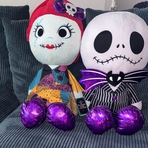 Disney Colorful Nightmare Before Christmas Plush Set